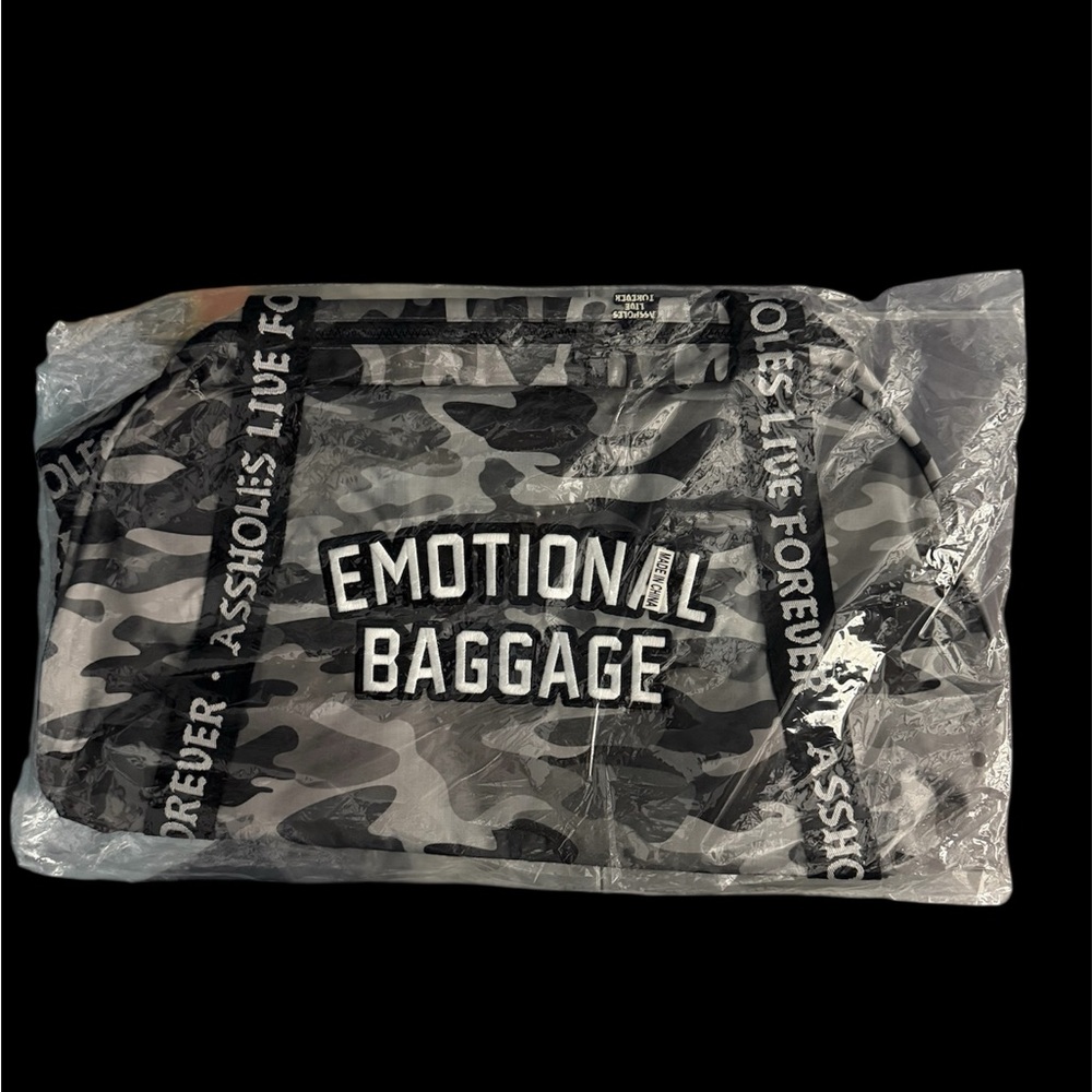 ALF Emotional Baggage Camouflage Tote Bag…iykyk!! Super cute!